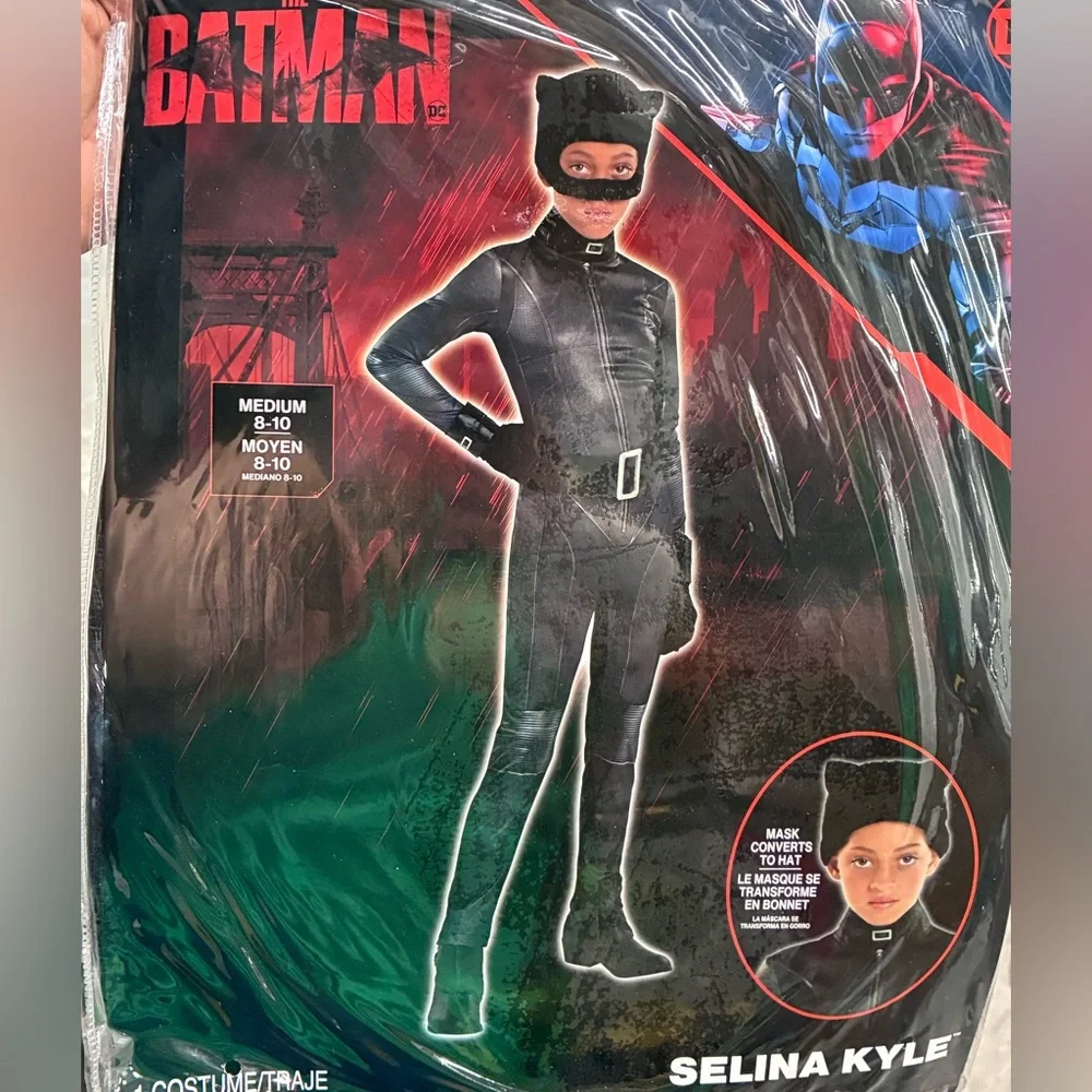 The Batman Selina Kyle CATWOMAN Halloween Costume